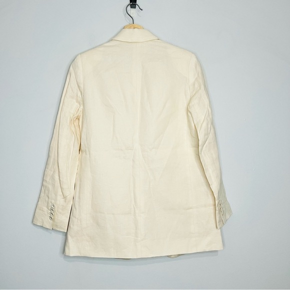 NWT EVERLANE The Oversized Blazer in Linen size 00 - Picture 6 of 6